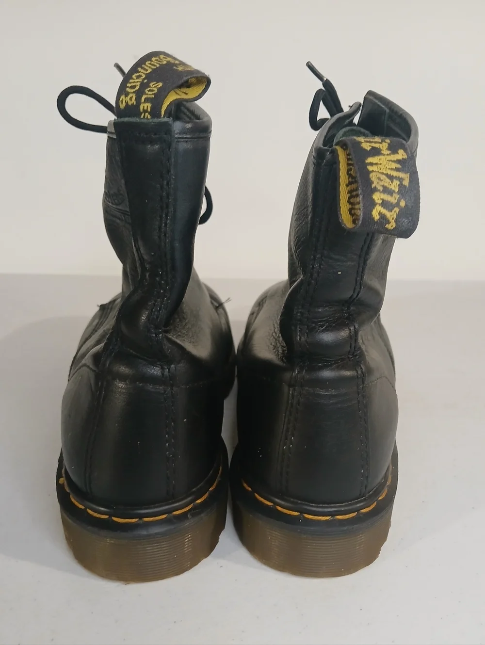 Vintage Made in England Doc Martens 1460 Leather Boots UK 12 / US 13